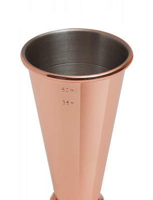 Jigger - Banded - 25/50ml Copper - Beaumont SA
