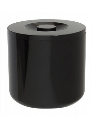 Ice Bucket - Black Round 4L - Plastic - Beaumont SA